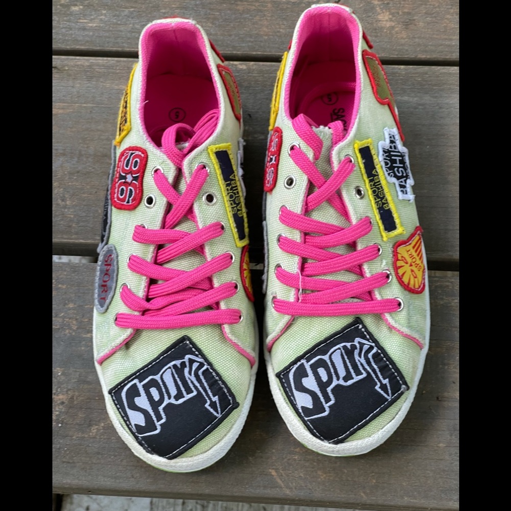 New Sack Sports Fashion Patchwork Sneakers